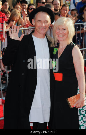 Mark Rylance and wife Claire van Kampen at the U.S. Premiere of Disney's 'The BFG' held at El Capitan Theater in Hollywood, CA, June 21, 2016. Photo by Joe Martinez / PictureLux Stock Photo