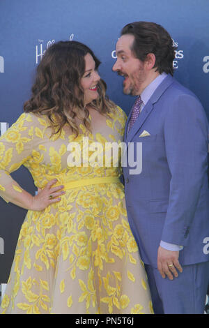 Melissa McCarthy, Ben Falcone  07/09/2016 The Los Angeles Premiere of 'Ghostbusters' held at the TCL Chinese Theatre in Hollywood, CA Photo by Izumi Hasegawa / HNW / PictureLux Stock Photo