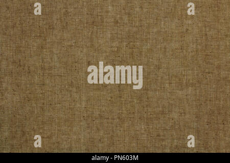 Brown colored seamless linen texture background Stock Photo