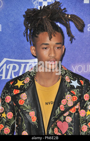 Jaden Smith at the Variety's Power Of Young Hollywood held at Neuehouse in Hollywood, CA on August 16, 2016. Photo by PRPP PRPP / PictureLux  File Reference # 33048 034PRPP01  For Editorial Use Only -  All Rights Reserved Stock Photo