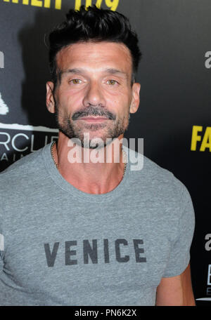 Beverly Hills, USA. 19th Sep 2018. Actor Frank Grillo attends Los Angeles Premiere of 'Fahrenheit 11/9' on September 19, 2018 at Samuel Goldwyn Theater in Beverly Hills, California. Photo by Barry King/Alamy Live News Stock Photo