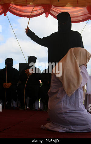 Acehnese Woman Whipped Front Public Violating Editorial Stock Photo - Stock  Image