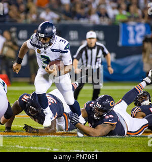 Chicago, Illinois, USA. 17th Sep, 2018. - Bears #52 Khalil Mack