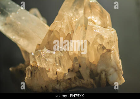 Quartz prismatic habit stone specimen from mining and quarrying ...