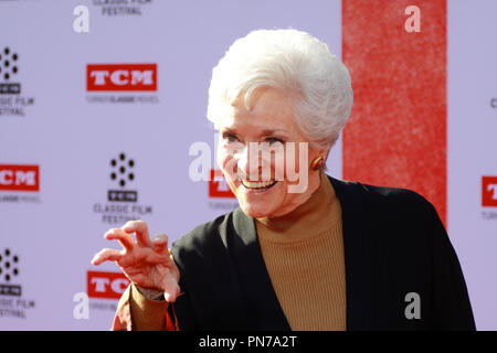 Lee Meriwether at the 2016 TCM Classic Film Festival held at the TCL Chinese Theater in Hollywood, CA, April 28, 2016. Photo by Joe Martinez / PictureLux Stock Photo