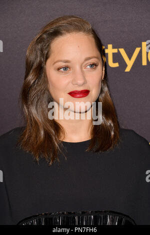 Marion Cotillard at the Hollywood Foreign Press Association and InStyles' Celebration of the 2017 Golden Globe Awards Season on November 10, 2016 held at Catch LA in West Hollywood, CA. Photo by PictureLux  File Reference # 33152 007PRPP01  For Editorial Use Only -  All Rights Reserved Stock Photo