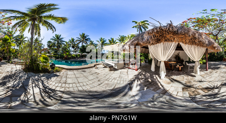 360 degree panoramic view of Massage and relax at Castaway Island Resort - Qalito Island - Fiji Islands