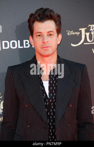 Mark Ronson at the World Premiere of Disney's 