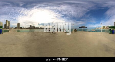 360 degree panoramic view of Mirador De Salinas 1