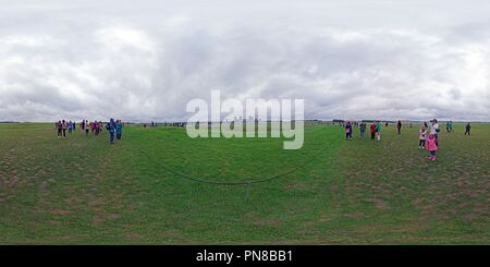 360 degree panoramic view of Stonehenge, View 5