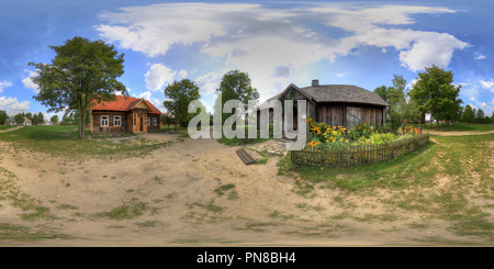 360 degree panoramic view of The Museum of the Kielce Region Countryside and the Ethnographic Park in Tokarnia (078)