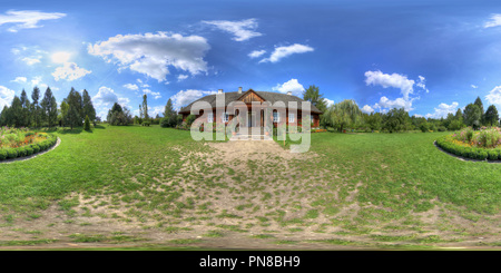 360 degree panoramic view of The Museum of the Kielce Region Countryside and the Ethnographic Park in Tokarnia (164)