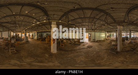 360 degree panoramic view of Lost Places, Hotel Stella Canaris 4, Morro Jable