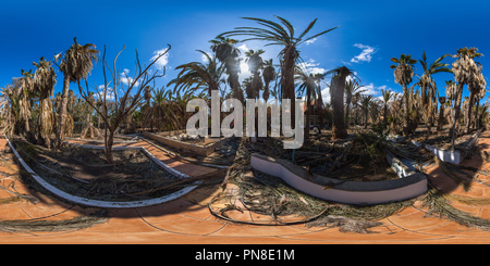 360 degree panoramic view of Lost Places, Hotel Stella Canaris, Zoo, Morro Jable