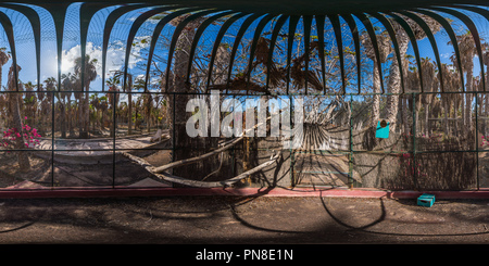 360 degree panoramic view of Lost Places, Hotel Stella Canaris, Morro Jable