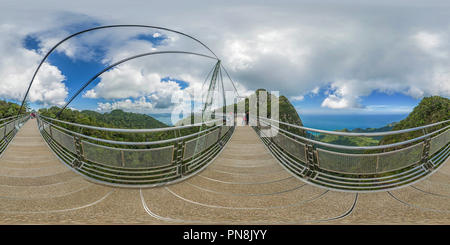 360 degree panoramic view of MALAYSIA - Langkawi - Sky Bridge 2