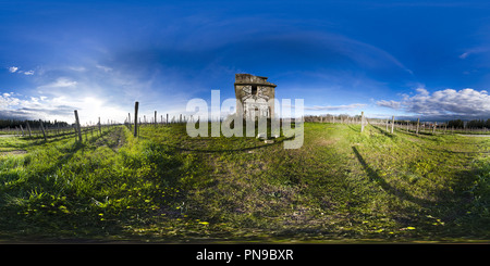 360 degree panoramic view of Debeli Rtič - Slovenija