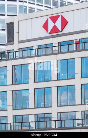 HSBC Headquarters in central Birmingham, England. Stock Photo