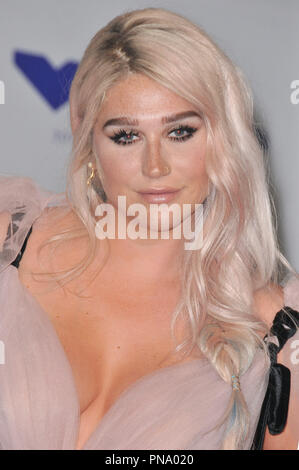 Kesha at the 2017 MTV Video Music Awards held at The Forum in Inglewood, CA on Sunday, August 27, 2017. Photo by PRPP / PictureLux   File Reference # 33411 053PRPP01  For Editorial Use Only -  All Rights Reserved Stock Photo
