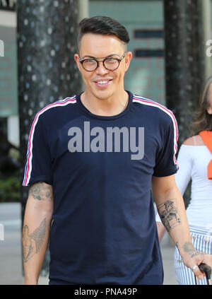 Bobby Norris and Lorraine Chase outside ITV Studios  Featuring: Bobby Norris Where: London, United Kingdom When: 20 Aug 2018 Credit: Rocky/WENN.com Stock Photo