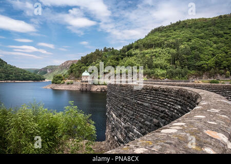 Garreg Ddu reservoir, part of the Elan Valley, Rhayader, Powys, Wales, UK Stock Photo