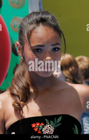 Chandler Kinney at the World Premiere of Columbia Picture's "The Emoji