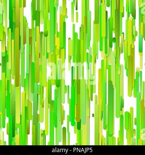 Green abstract repeating gradient vertical rounded stripe background pattern Stock Vector