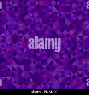 Abstract triangle tiled mosaic background - vector graphic from triangles in colorful tones Stock Vector