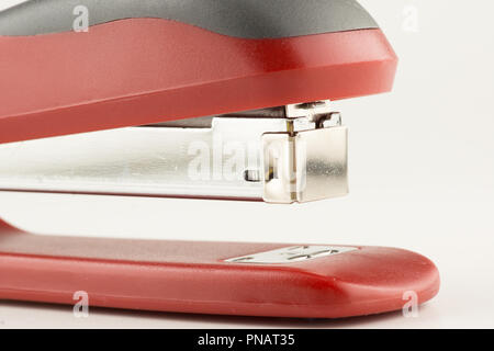 new stapler for stapling papers on a table Stock Photo
