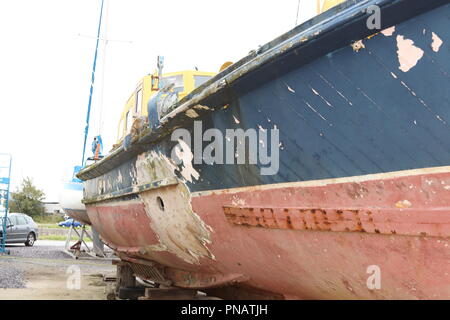 Port Penrhyn Commercial Docks, Banger Wales Stock Photo