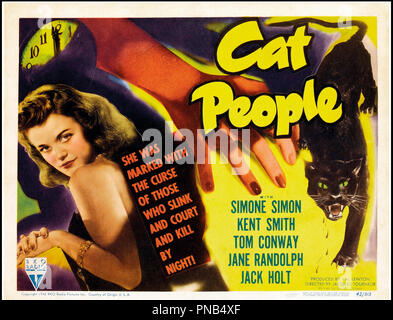 Jane Randolph and Simone Simon / Cat People / 1942 directed by Stock ...