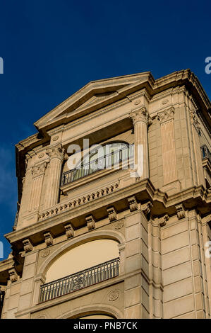 Barcelona and Sant Cugat del Vallés, the buildings,the streets and the