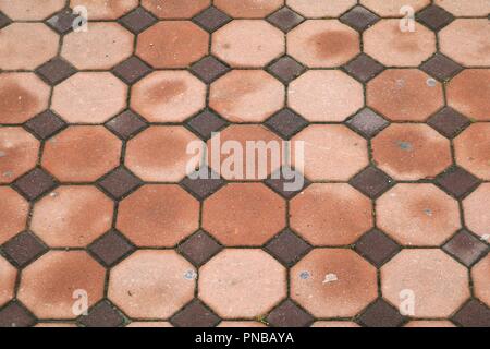 stone brick floor texture cement background Stock Photo