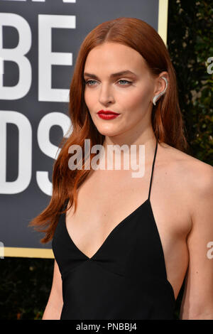 Madeline Brewer at the 75th Annual Golden Globe Awards held at the