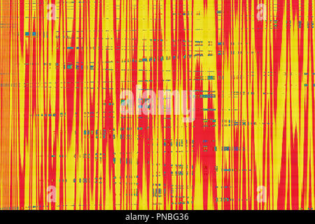abstract hard wave multi-colored texture background. Stock Photo