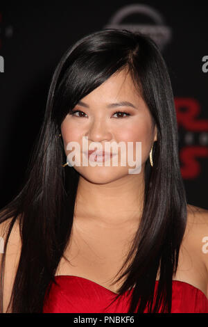 Kelly Marie Tran 12/09/2017 The World Premiere of Lucasfilm's "Star