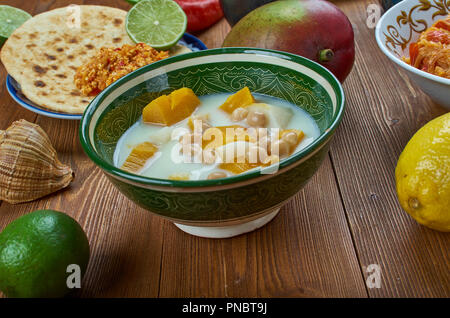 Olan Food set dish from Southern India of the Kerala cuisine Stock Photo