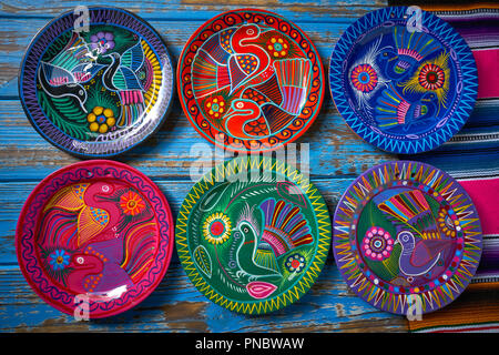 Mexican pottery traditional crafts in Mexico Stock Photo