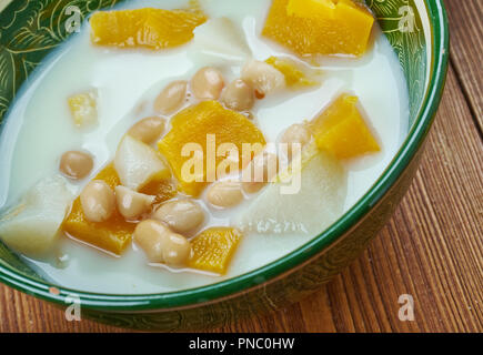 Olan Food set dish from Southern India of the Kerala cuisine Stock Photo