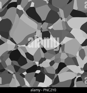 Abstract space monochrome background. Chaotically fluid connected points and polygons debris flying in space. Futuristic technology style. Elegant bac Stock Photo