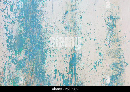 Old paint ragged wall texture background Stock Photo