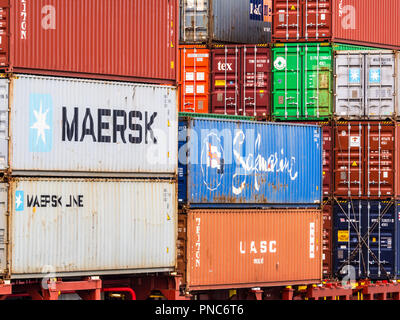 Rotterdam Port Container Trade - International Shipping Container ...