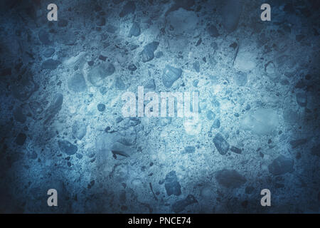 concrete blue darken wall texture grunge background Stock Photo