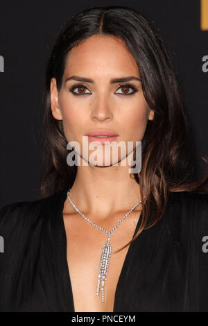 Adria Arjona at the Global Premiere of Warner Bros' 