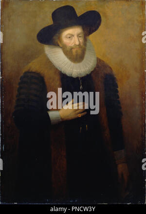 Edward Alleyn. Date/Period: Ca. 1900. Painting. Oil on canvas Oil. Height: 1,396 mm (54.96 in); Width: 965 mm (37.99 in). Author: After Morris, William BrightUnknown. WILLIAM MORRIS. Stock Photo