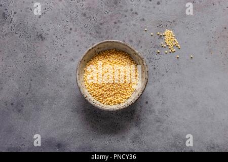 Couscous Grains Stock Photo