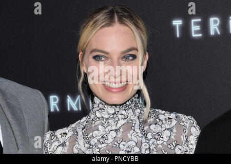 Margot Robbie at the "Terminal" Premiere held at the ArcLight Hollywood
