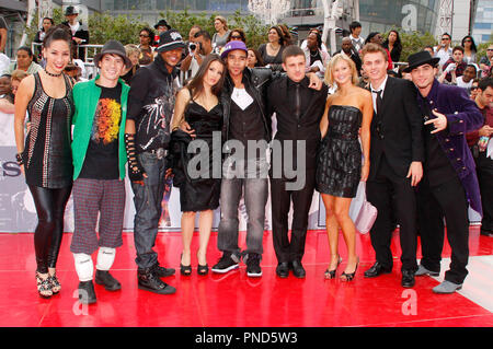 Dancers from the film arriving at the Los Angeles Premiere of Michael Jackson's 'This Is It' held at the NOKIA Theatre in Los Angeles, CA. The event took place on Tuesday, October 27, 2009. Photo by: Pedro Ulayan Pacific Rim Photo Press.  / PictureLux File Reference # Dancers 102709 1PRPP   For Editorial Use Only -  All Rights Reserved Stock Photo