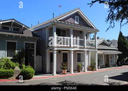 Former Soda Fountain, Japanese Section, Walnut Grove, California Stock Photo