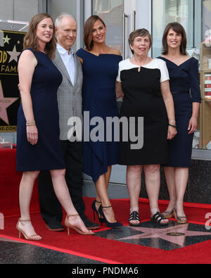 Jennifer Garner Star Ceremony on the Hollywood Walk of Fame on August 20, 2018 in Los Angeles, CA  Featuring: Susannah Carpenter, Bill Garner, Jennifer Garner, Patricia Garner, Melissa Wylie Where: Los Angeles, California, United States When: 20 Aug 2018 Credit: Nicky Nelson/WENN.com Stock Photo